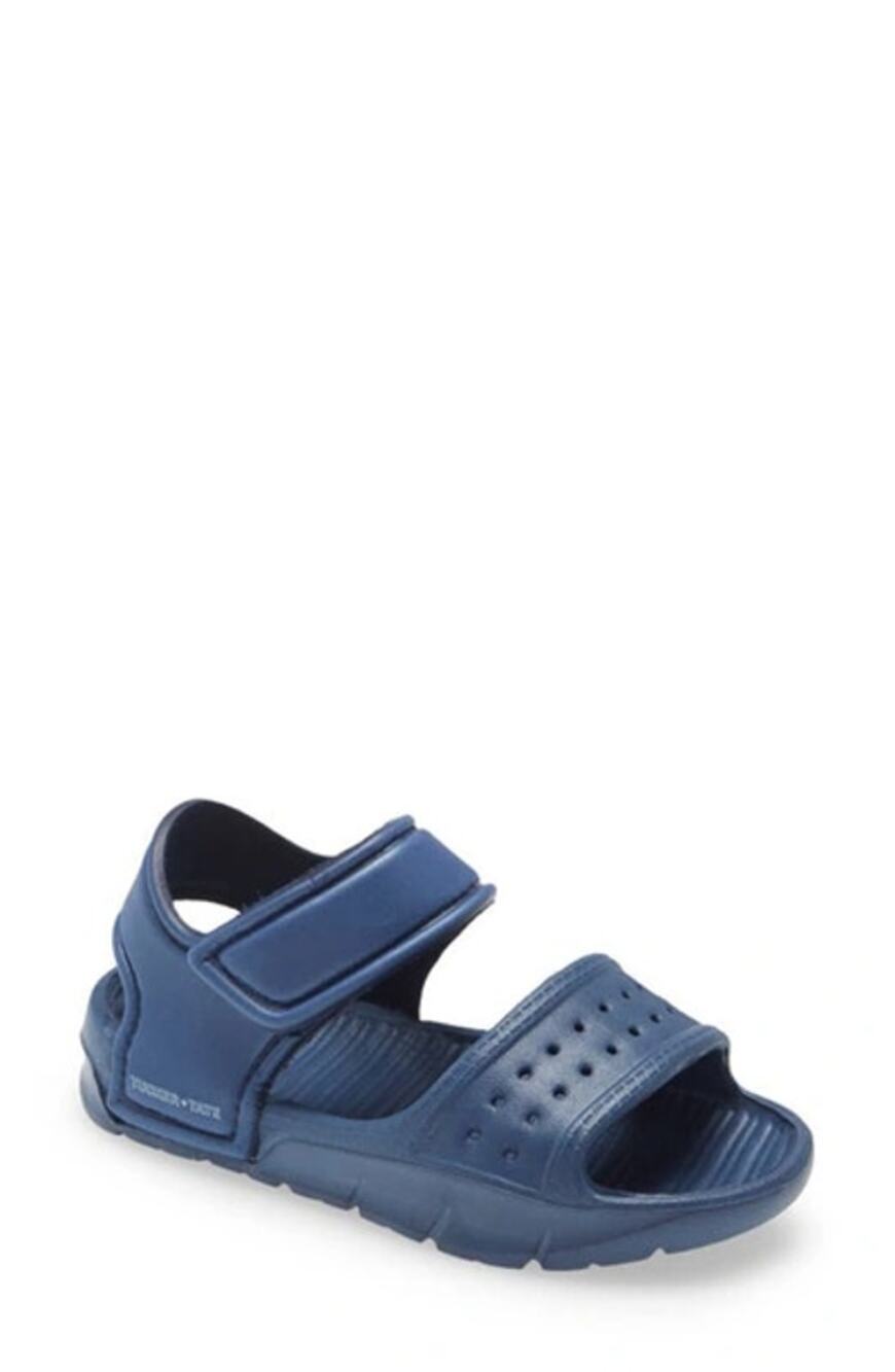 Tucker + Tate Boys Eden Sandal 12 Navy Blue Adjustable Water Friendly NWOT